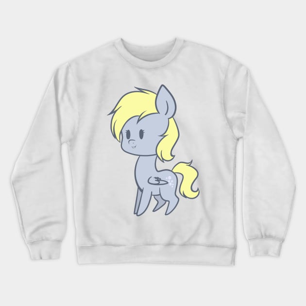 Derpy Hooves Crewneck Sweatshirt by Pinipy